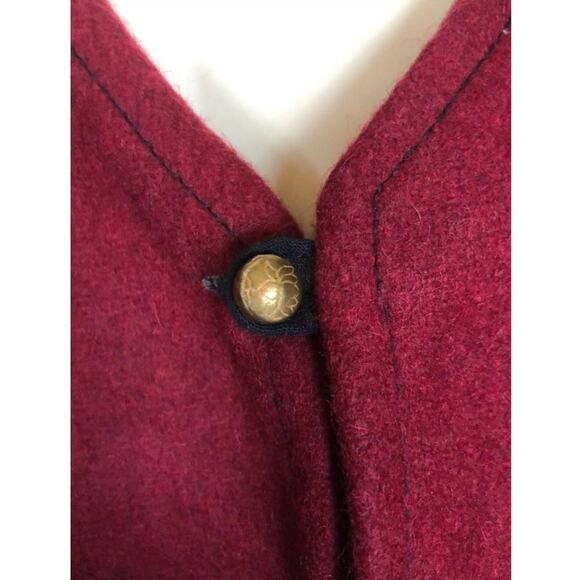 VINTAGE Handmade 100% Wool Made In Napal Vest - Picture 5 of 16